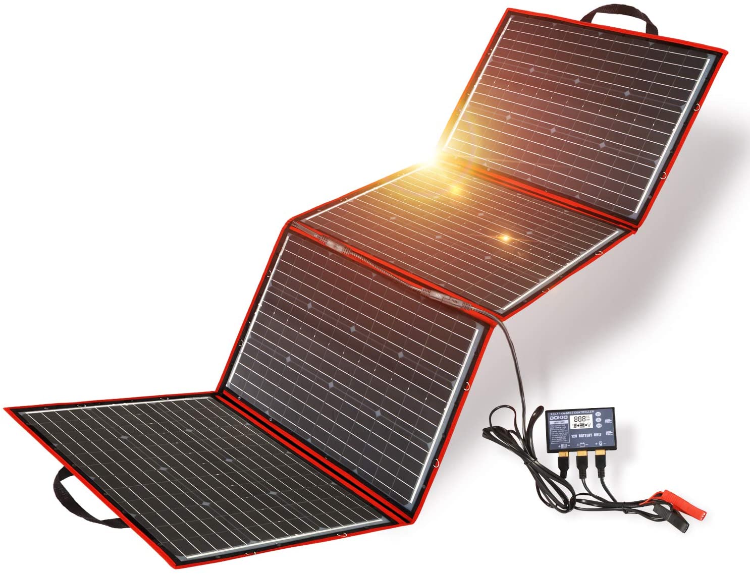 DOKIO 220 Watts folding solar panel