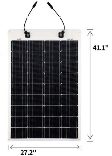 richsolar 100 w flexible solar panel
