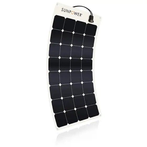 sunpower 110W solar panel