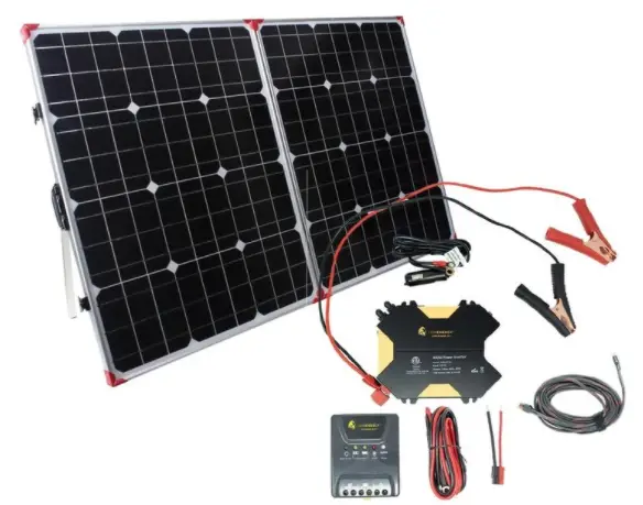 lion energy 400 w starter solar panel kit