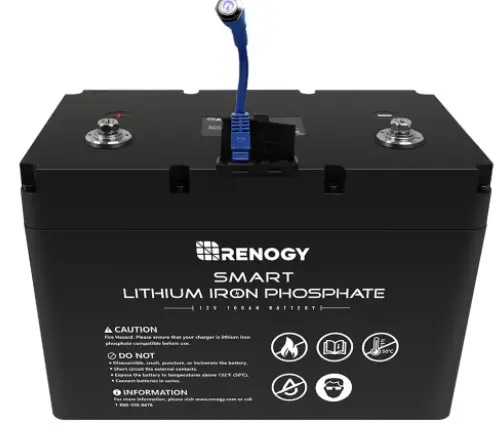 renogy smart lithium iron phosphate battery