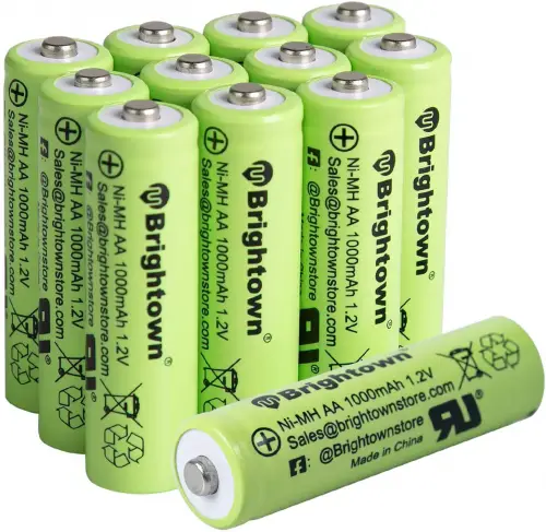 NiMH recharagble AA battery 1000 mah