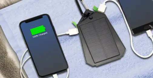 solar usb power charger multiple devices