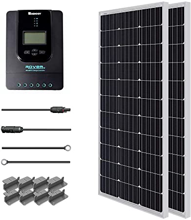 Renogy 200 Watt 12 Volt Monocrystalline Solar Starter Kit