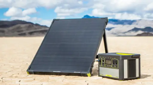 goal zero solar panel generator